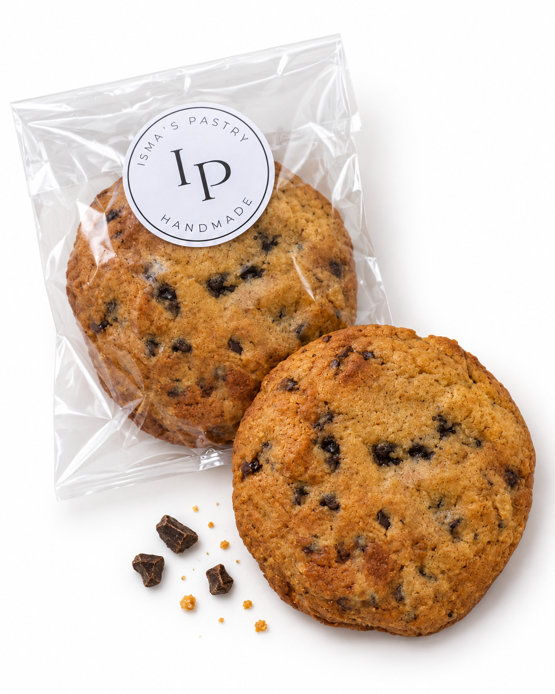 Cookie clásica con chips de chocolate