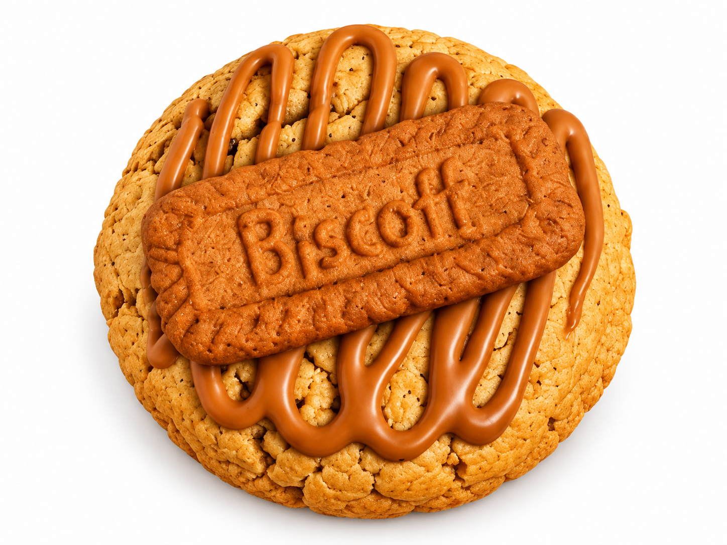 Cookie Lotus con crema y galleta